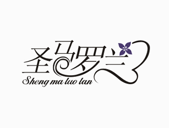 廖燕峰的圣馬羅蘭極品婚紗禮服logo設計