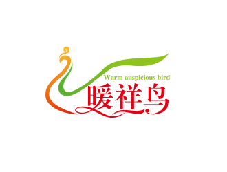 何錦江的暖祥鳥（Warm auspicious bird，通過這些字母給縮寫一下，）品牌商標設(shè)計公司完成公司logo設(shè)計