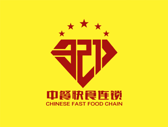 譚家強(qiáng)的321 中餐快食連鎖logo設(shè)計