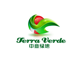 郭慶忠的中意綠地協(xié)會 TERRE VERDElogo設(shè)計(jì)