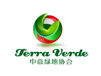 郭慶忠的中意綠地協(xié)會 TERRE VERDElogo設(shè)計(jì)