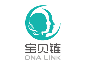 寶貝鏈基因檢測logo設計