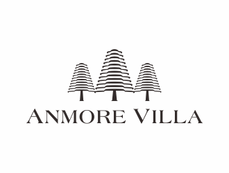 何嘉健的線(xiàn)條樹(shù)元素房地產(chǎn)公司單色logologo設(shè)計(jì)