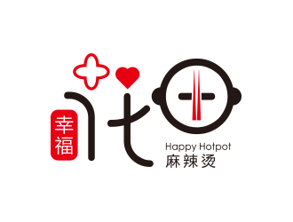 孫金澤的幸?；ㄌ锫槔睜C （Happy Hotpot）logo設(shè)計(jì)