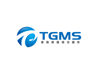 王濤的江蘇泰格美盛保潔服務有限公司logo設(shè)計