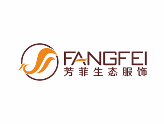 何嘉健的山東芳菲生態(tài)服飾有限公司logo設計