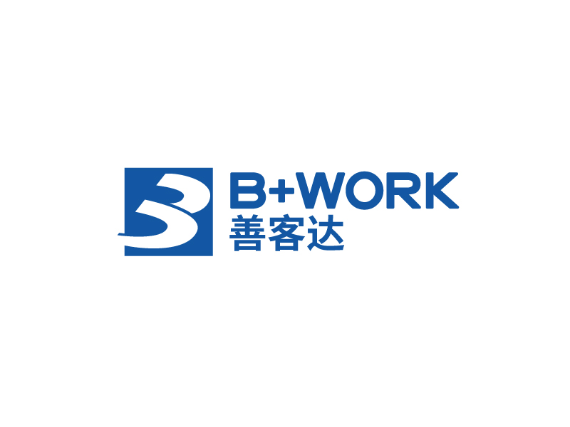 張俊的B+WORK 善客達(dá)logo設(shè)計(jì)