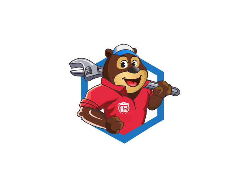 郭慶忠的熊熊養(yǎng)、熊大養(yǎng)、熊二養(yǎng)logo設(shè)計