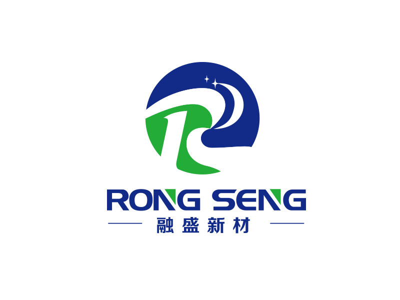 朱紅娟的融盛新材 RONG SENGlogo設計