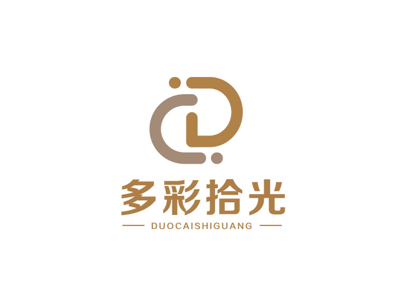 多彩拾光logo設(shè)計