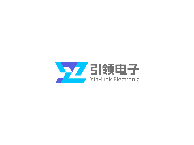 楊忠的引領(lǐng)電子/Yin-Link Electroniclogo設(shè)計(jì)