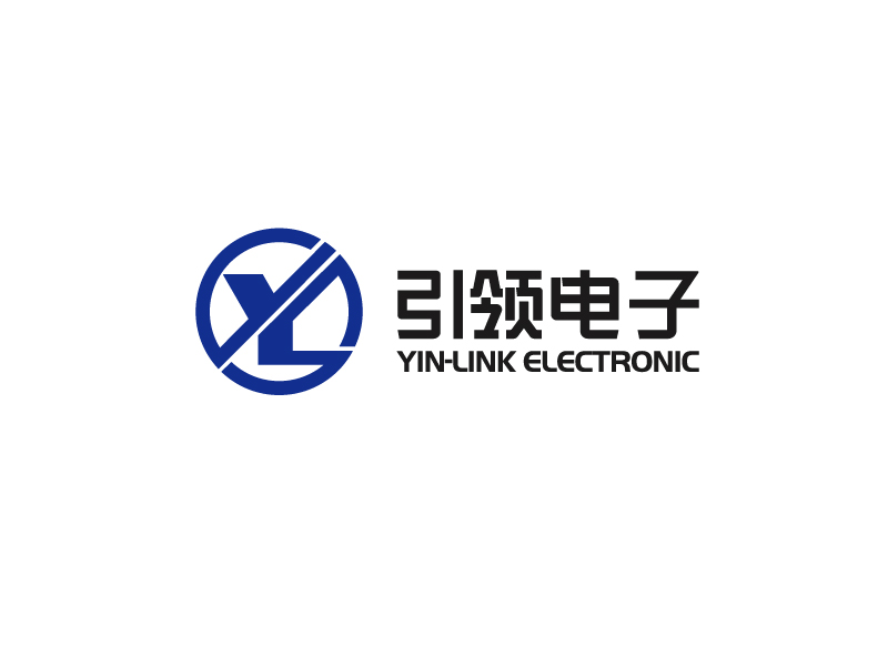 唐國強(qiáng)的引領(lǐng)電子/Yin-Link Electroniclogo設(shè)計(jì)