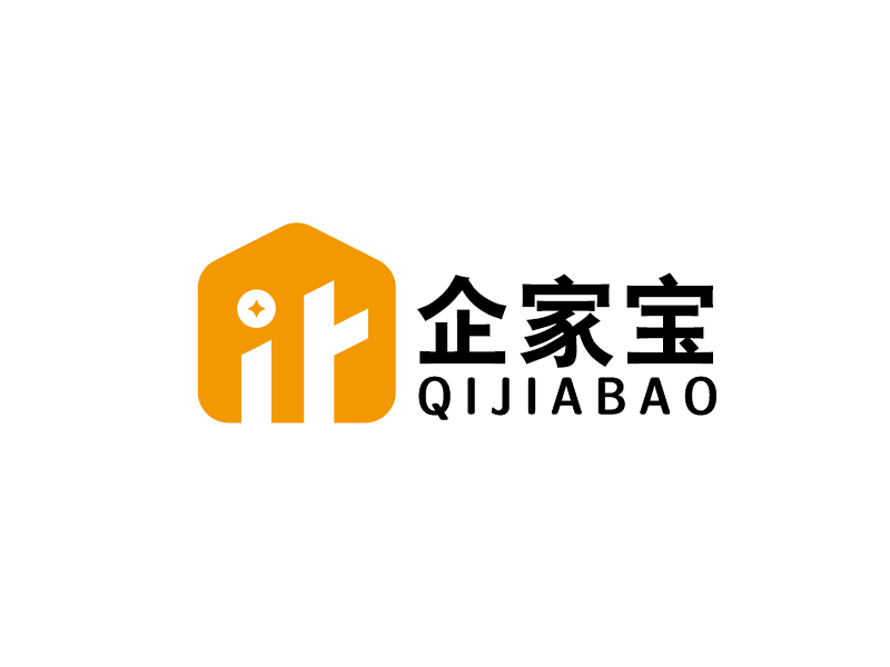 李寧的企家寶logo設(shè)計