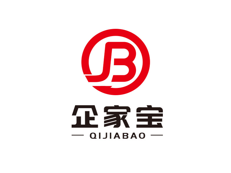 朱紅娟的企家寶logo設(shè)計