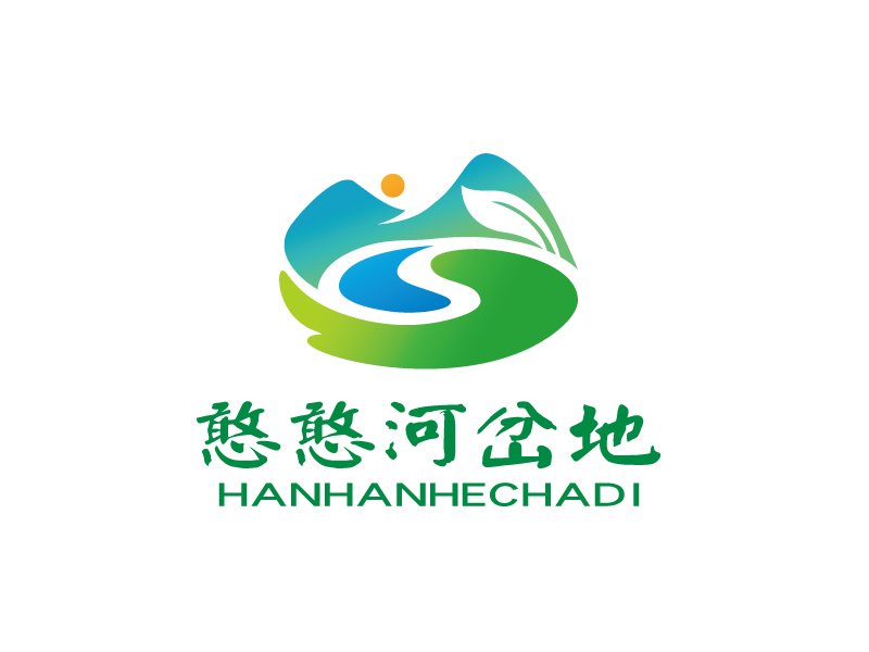 張俊的憨憨河岔地logo設(shè)計