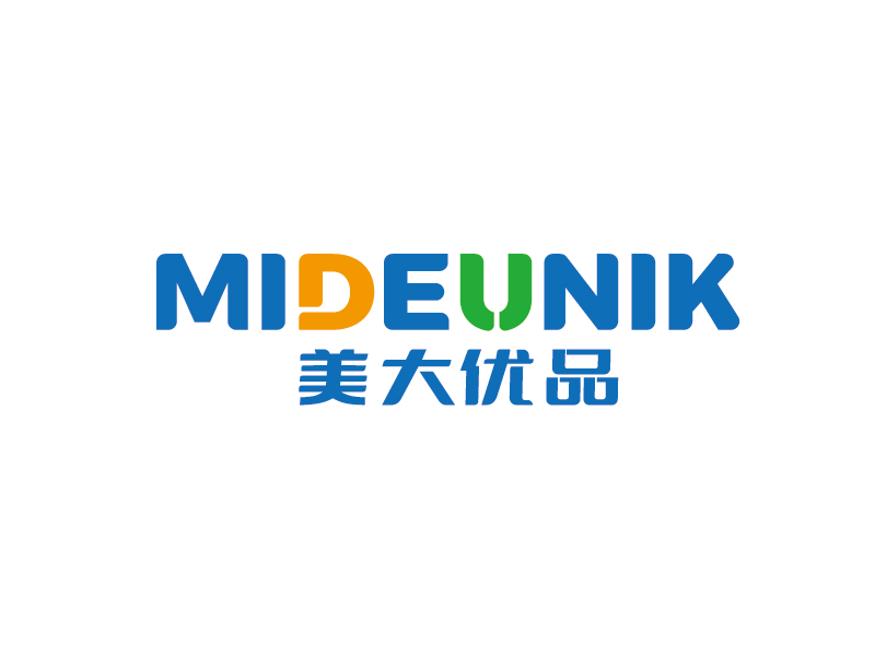李寧的MideUnik   美大優(yōu)品logo設計