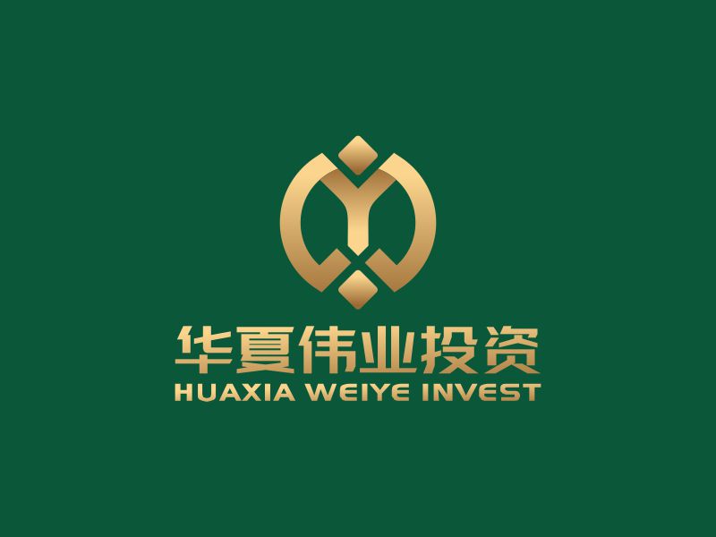 何嘉健的華夏偉業(yè)投資（海南）有限公司logo設計