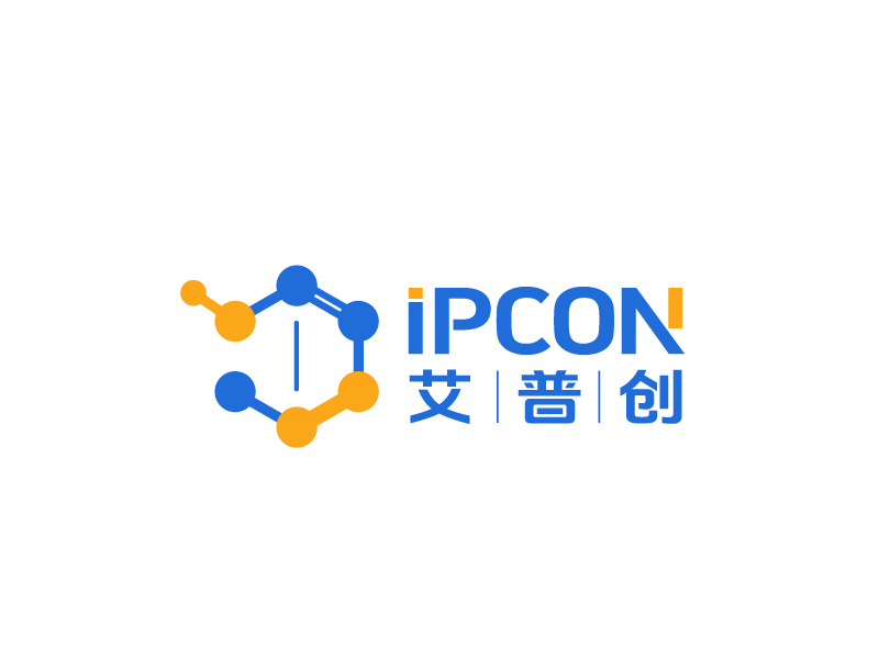 張俊的IPCON 艾普創(chuàng)logo設(shè)計