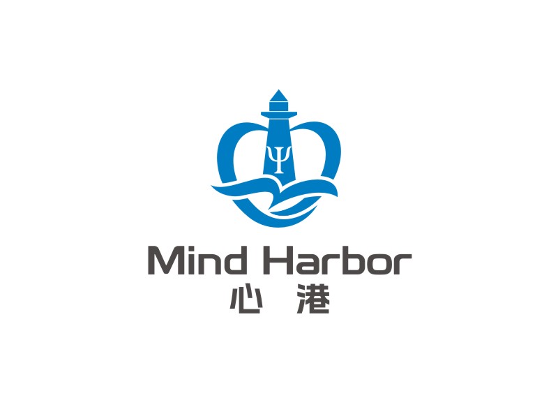 譚家強的心港 Mind Harborlogo設(shè)計