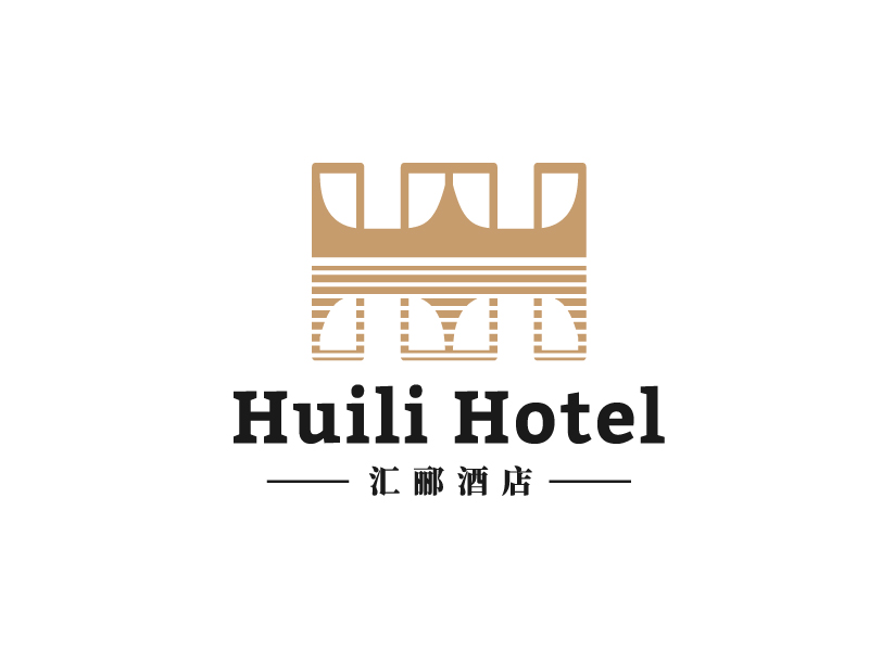李寧的匯酈酒店 Huili Hotellogo設(shè)計(jì)