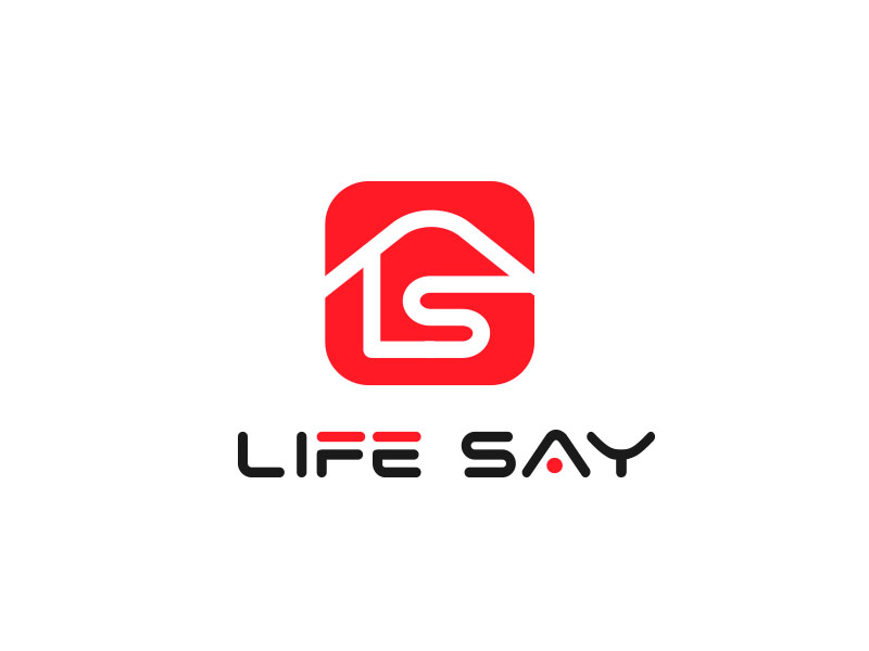 朱紅娟的life say /  LIFE SAYlogo設(shè)計