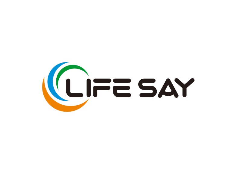 譚家強的life say /  LIFE SAYlogo設(shè)計