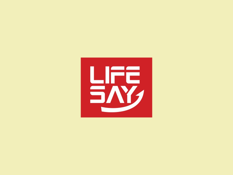 林思源的life say /  LIFE SAYlogo設(shè)計