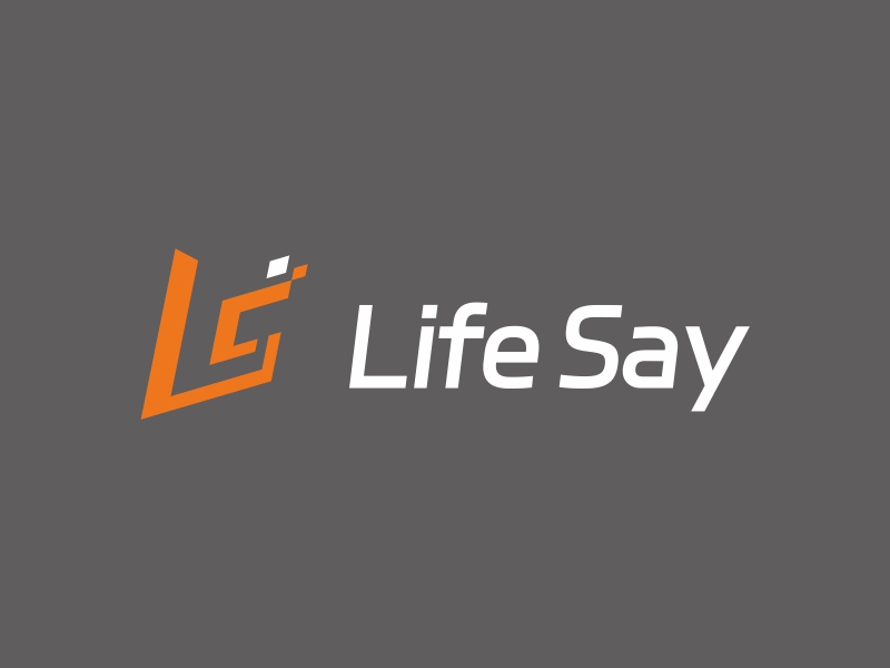 林思源的life say /  LIFE SAYlogo設(shè)計