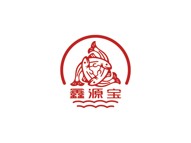 安冬的鑫源寶logo設(shè)計(jì)