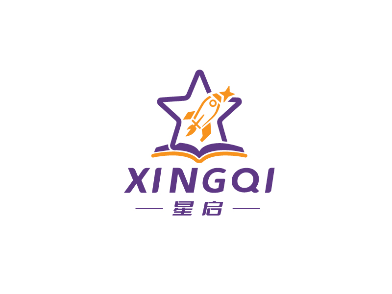 李寧的星啟logo設計