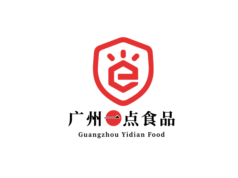 李寧的廣州一點(diǎn)食品有限公司logo設(shè)計(jì)