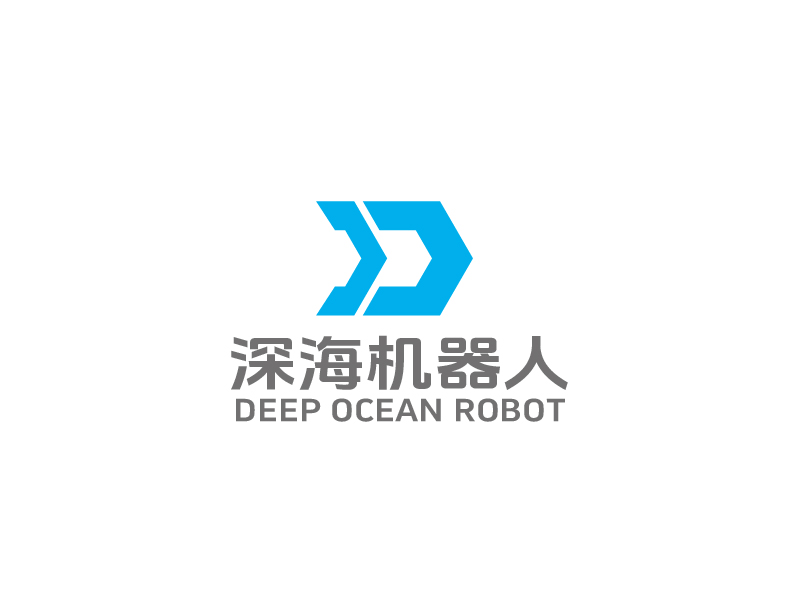 張俊的深海機器人科技有限公司logo設(shè)計