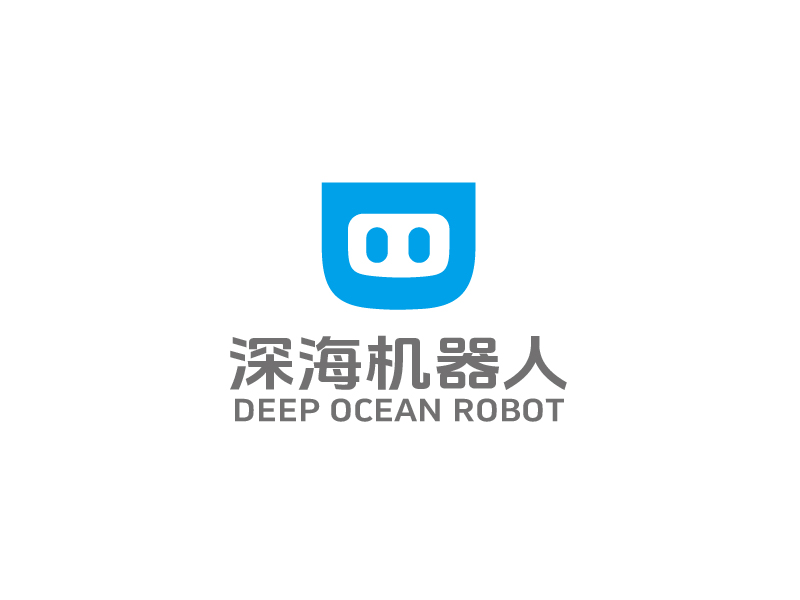 張俊的深海機器人科技有限公司logo設(shè)計