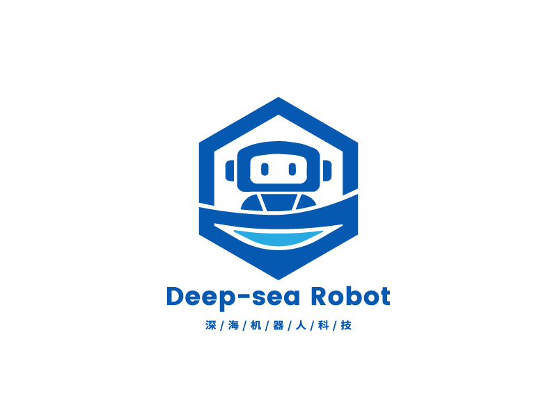 李寧的深海機器人科技有限公司logo設(shè)計