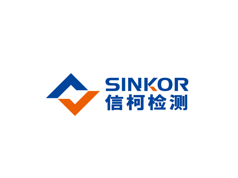 張俊的信柯檢測（sinkor）logo設(shè)計