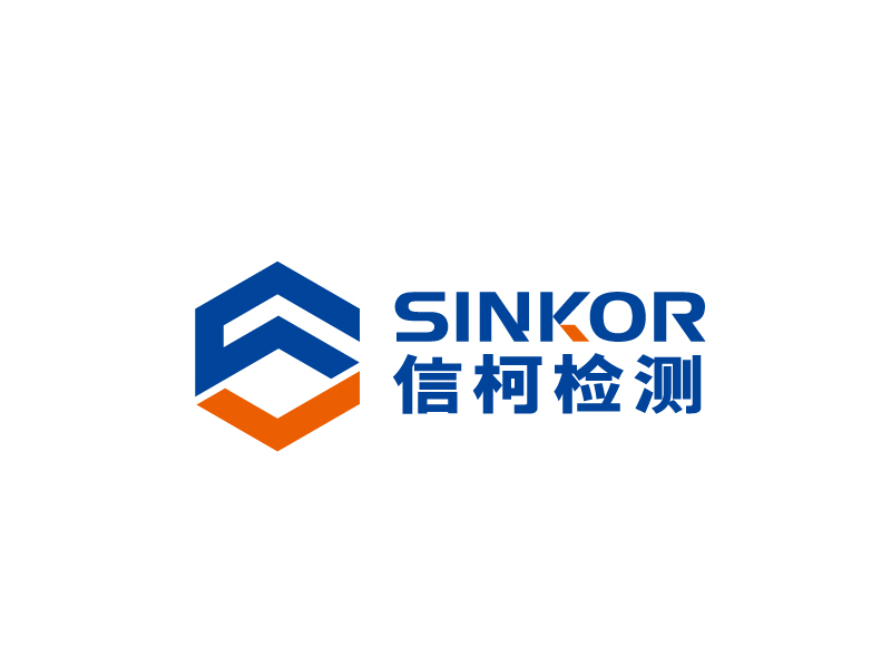 張俊的信柯檢測（sinkor）logo設(shè)計