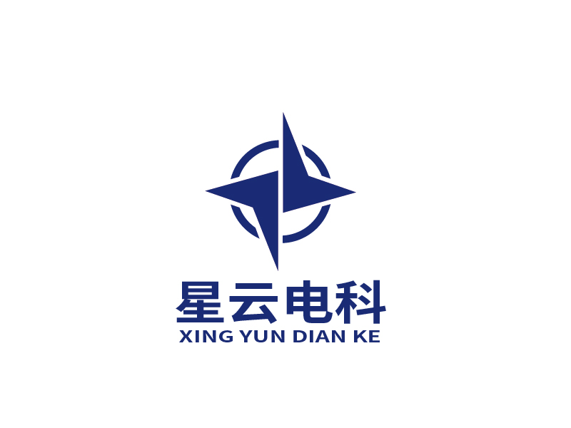 張俊的星云電科logo設計