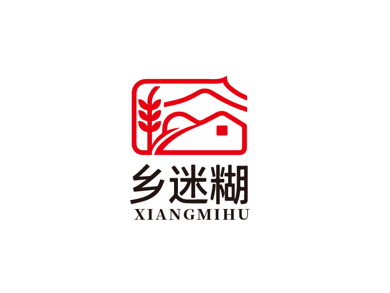 張俊的鄉(xiāng)迷糊logo設(shè)計(jì)