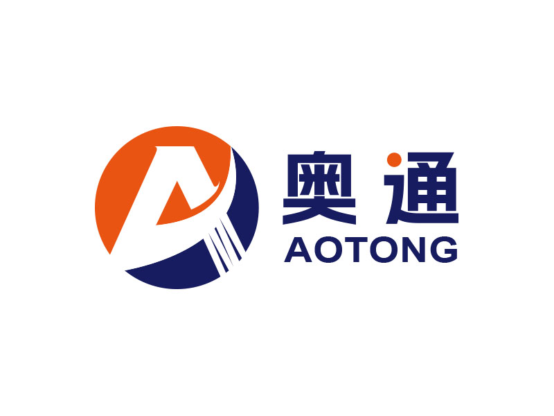 朱紅娟的陜西奧通企業(yè)服務有限公司logo設(shè)計